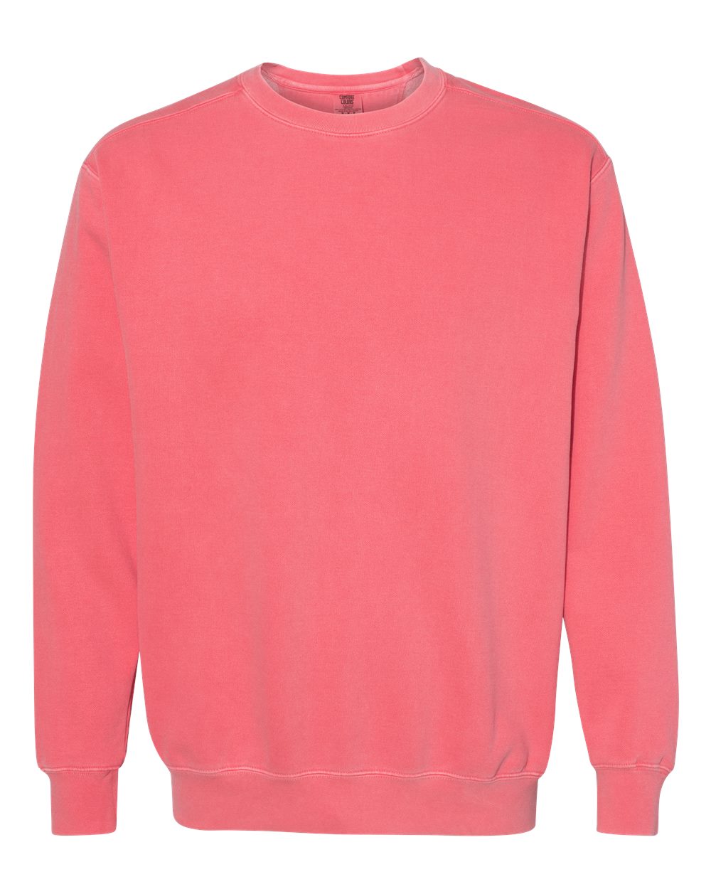 Comfort Colors 1566 Garment-Dyed Crewneck Sweatshirt - Watermelon