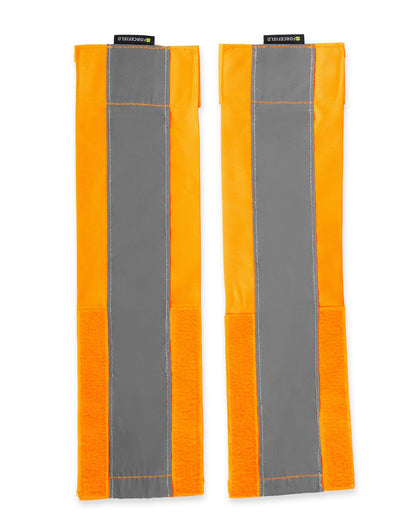 Hi-Vis Reflective Leg Bands - Orange detail 2