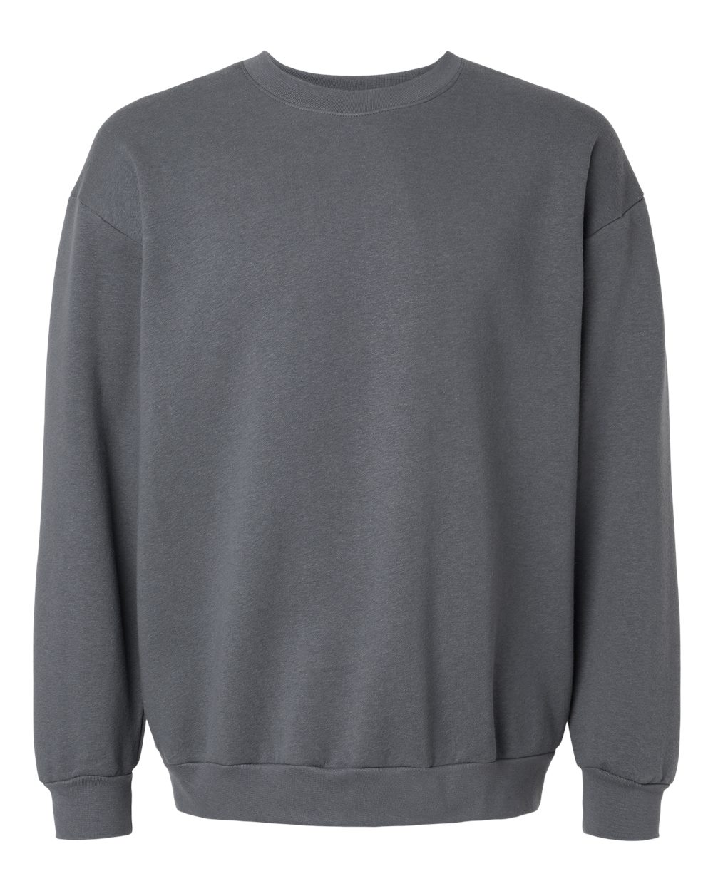American Apparel RF496 ReFlex Fleece Crewneck Sweatshirt - Asphalt