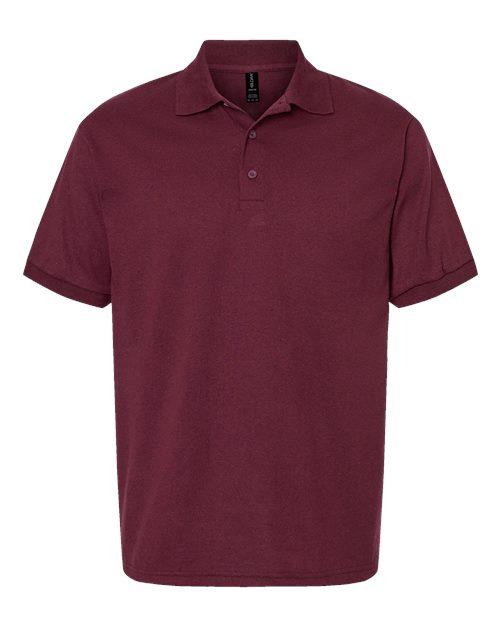 Gildan 8800 DryBlend Jersey Polo - Maroon