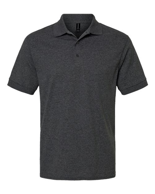 Gildan 8800 DryBlend Jersey Polo - Dark Heather