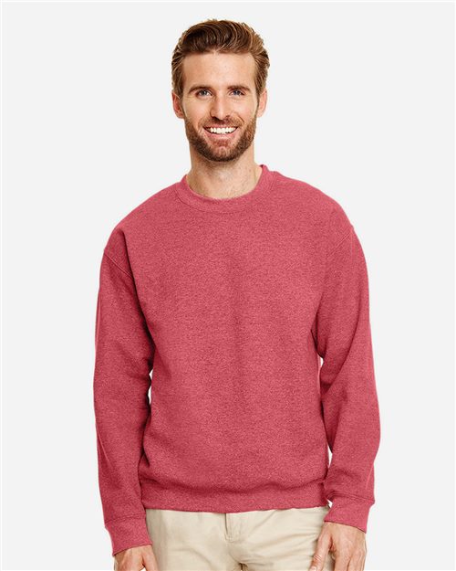 Gildan Heavy Blend Crewneck, view 1 – custom embroidered or printed sweatshirts