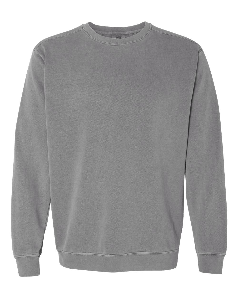 Comfort Colors 1566 Garment-Dyed Crewneck Sweatshirt - Grey