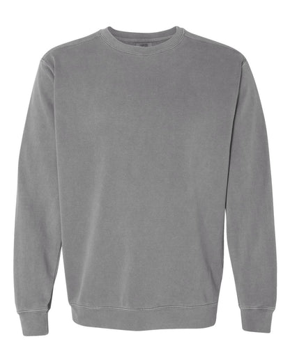 Comfort Colors 1566 Garment-Dyed Crewneck Sweatshirt - Grey