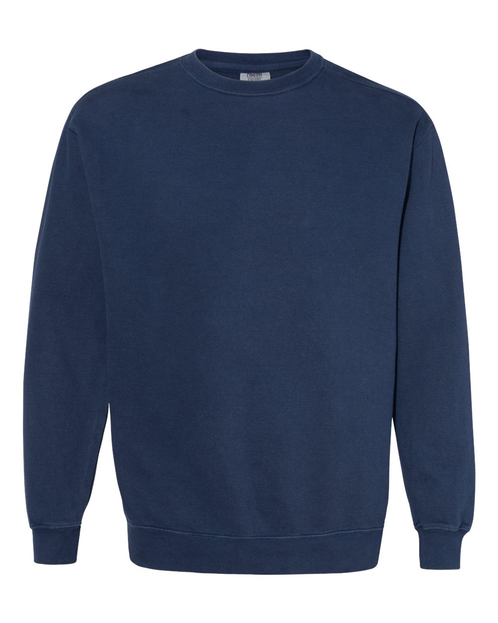 Comfort Colors 1566 Garment-Dyed Crewneck Sweatshirt - True Navy