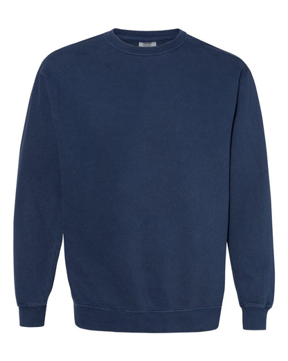 Comfort Colors 1566 Garment-Dyed Crewneck Sweatshirt - True Navy