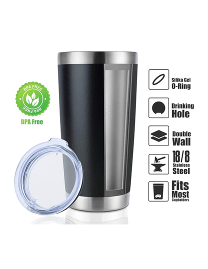 20 oz Stainless steel Tumbler with lid