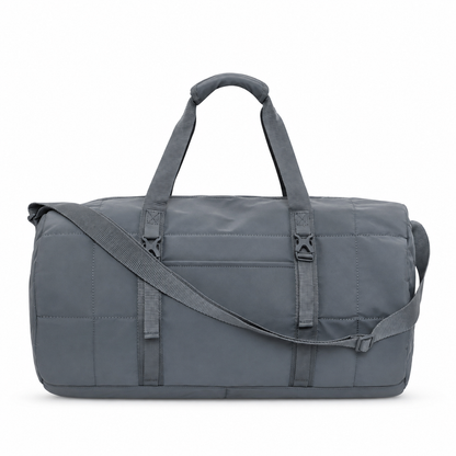 KOI MATTE QUILTED BARREL DUFFEL. 27L