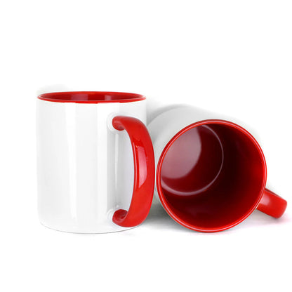 Ceramic 11oz Inner Colored Sublimation Mug