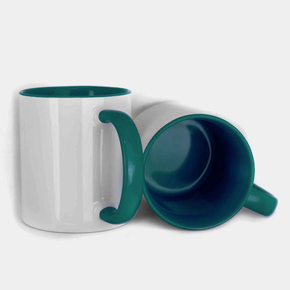 Ceramic 11oz Inner Colored Sublimation Mug