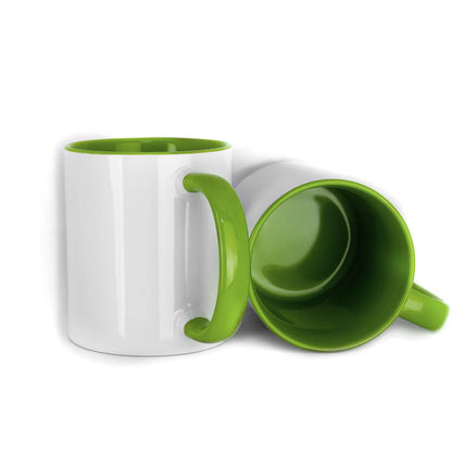 Ceramic 11oz Inner Colored Sublimation Mug