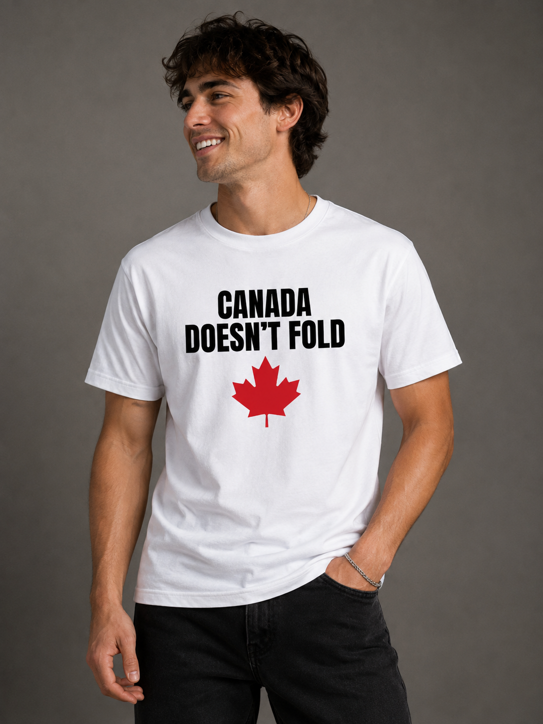 Canada Doesn't Fold - T-Shirt