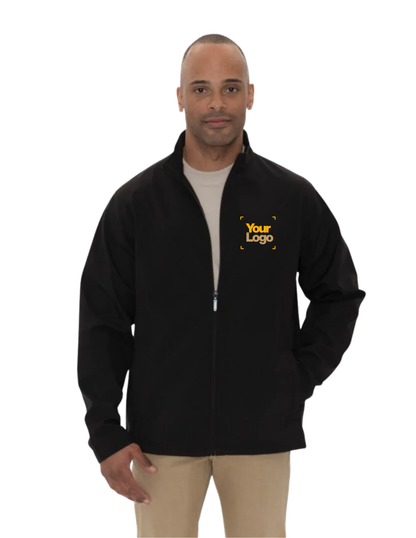 Coal Harbour Essential Soft Shell Jacket with custom logo – bulk custom jackets, Power Print Vancouver