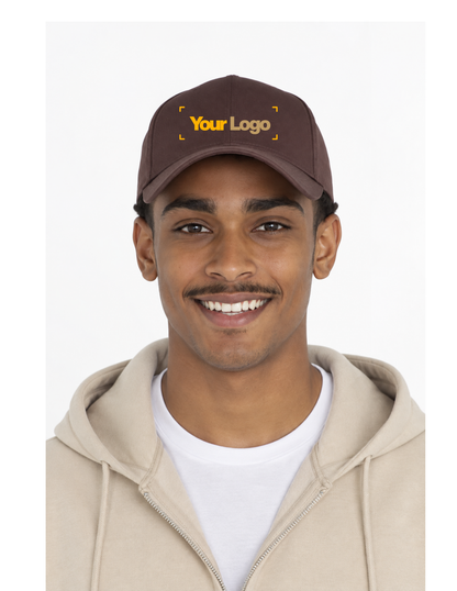 ATC Everyday Cotton Twill 5-Panel Cap with custom logo – bulk custom hats, Power Print Vancouver