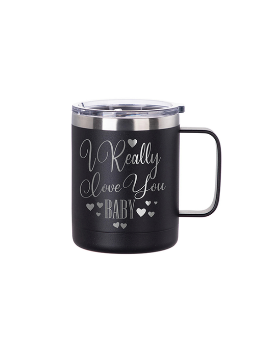Engraving 10oz/300ml Powder Coated Stainless Steel Mug