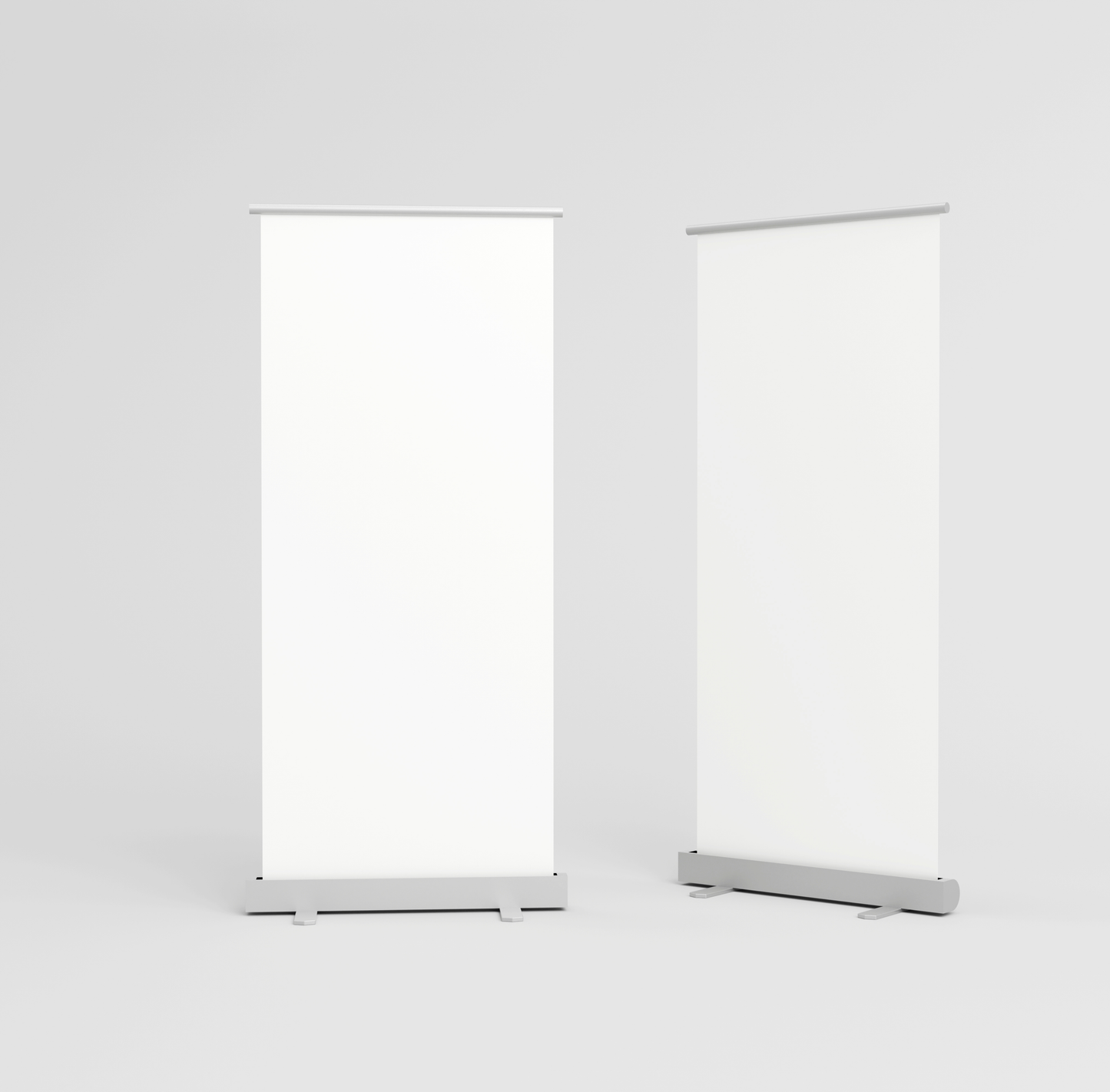 Roll up stand banner