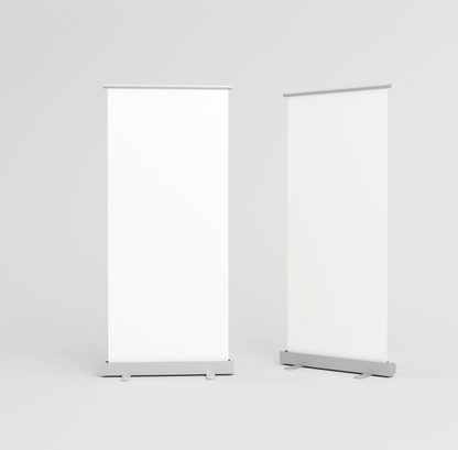 Roll up stand banner