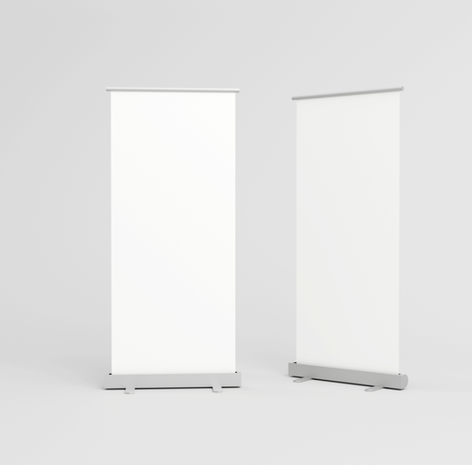 Roll up stand banner
