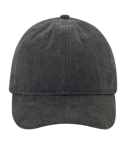 ATC Pigment Dyed Cap - Black front