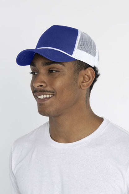 C1343 – Model wearing Royal/White