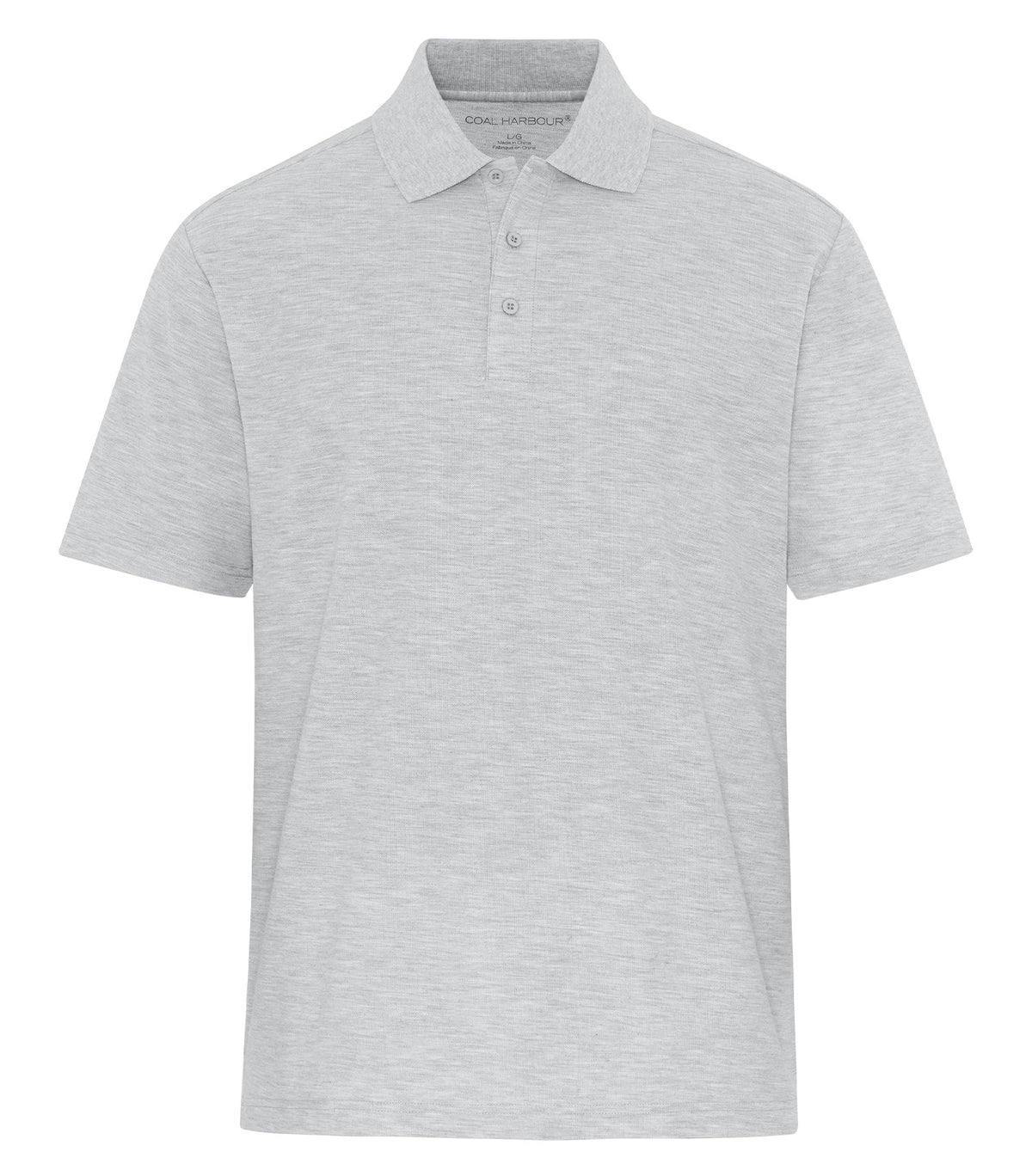 Coal Harbour S4046 Everyday Blend Polo - Athletic Grey