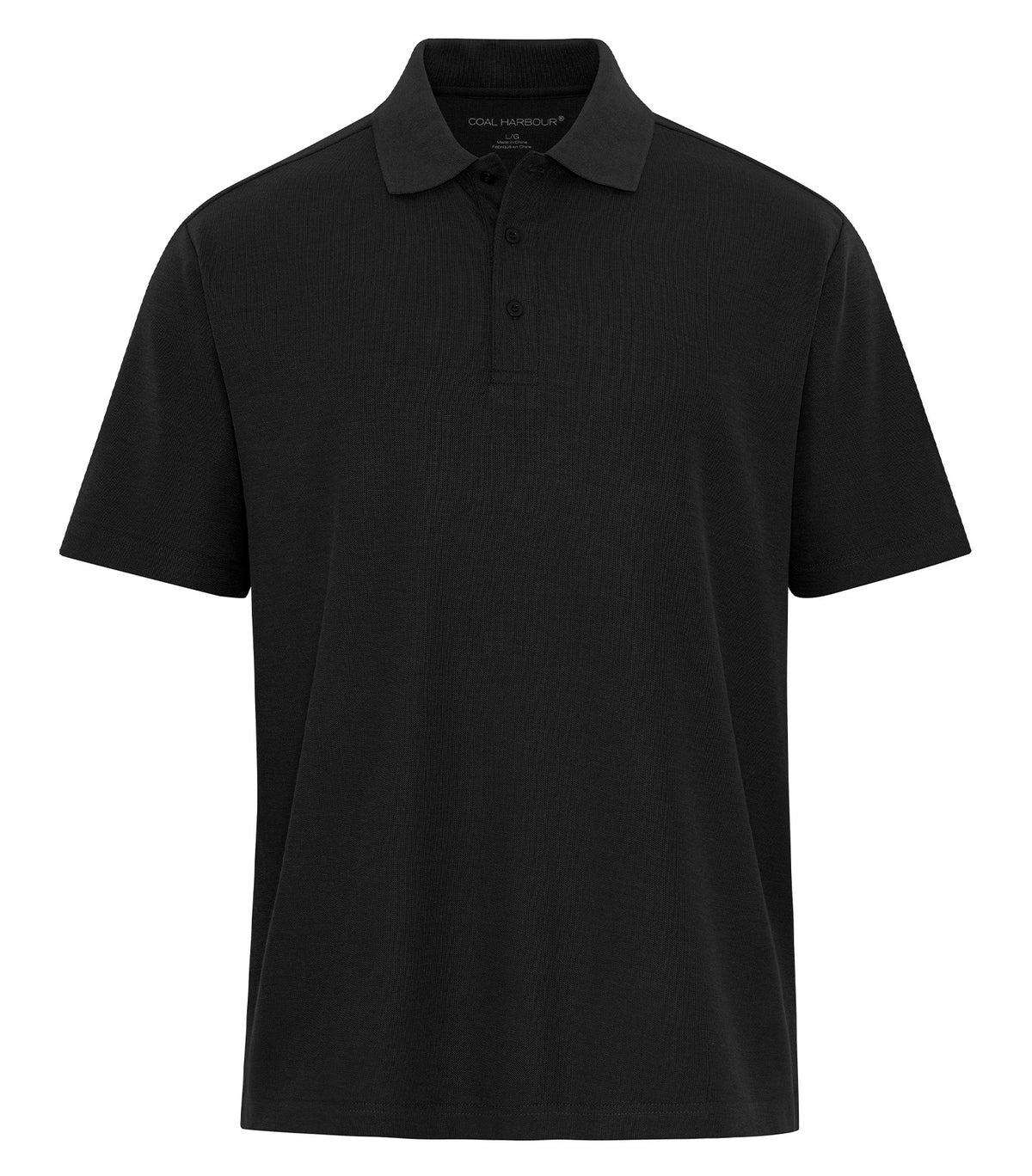 Coal Harbour S4046 Everyday Blend Polo - Black