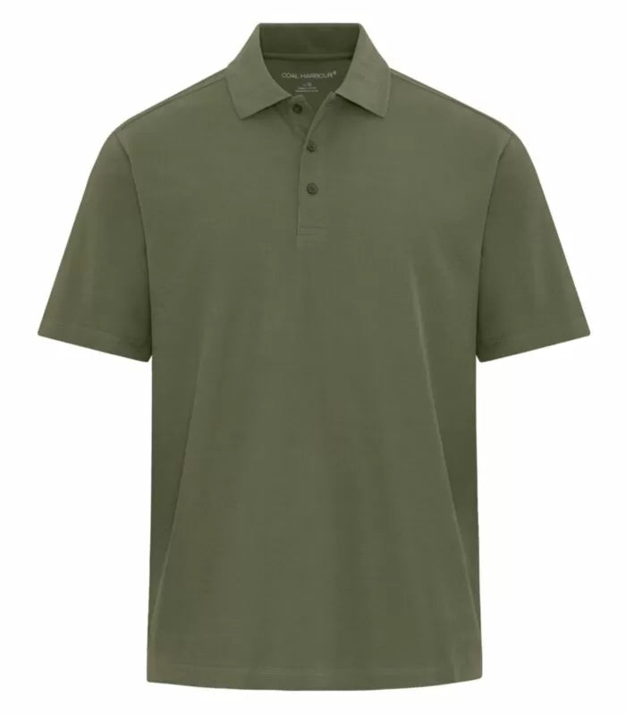Coal Harbour Everyday CVC Polo - Military Green