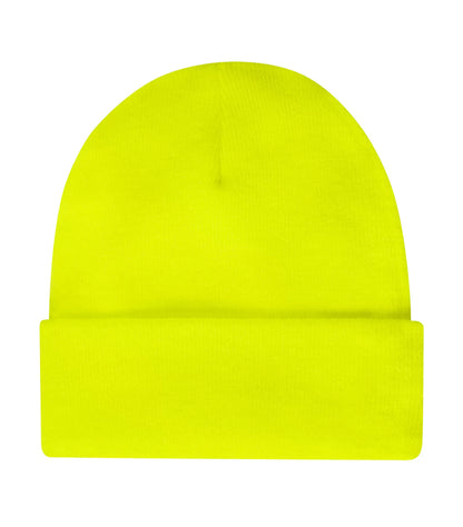 ATC WeRK Fleece Lined Beanie - Safety Yellow