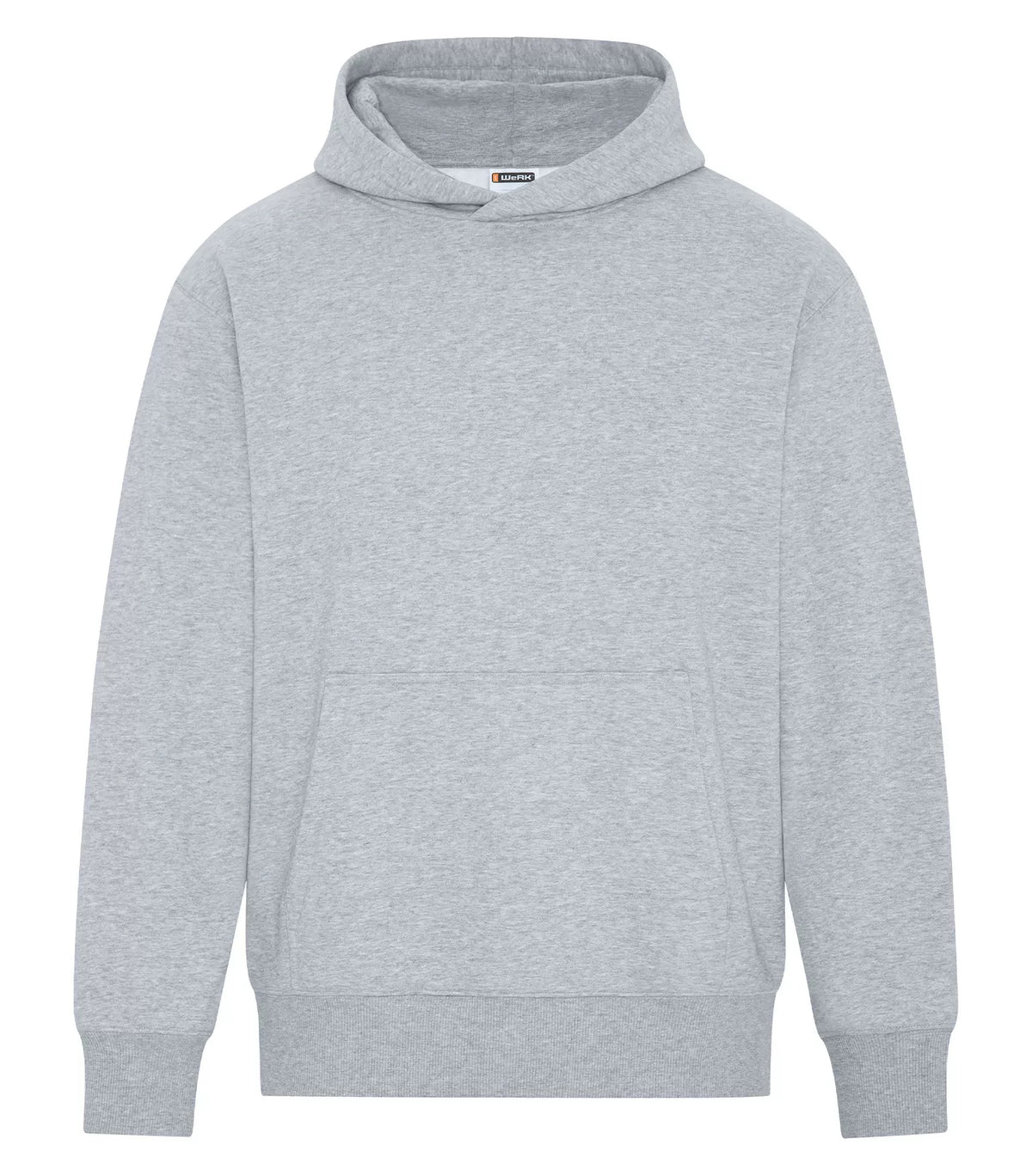 ATC WeRK Heavyweight Fleece Pullover Hoodie Athletic Grey