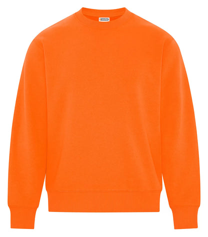 ATC WeRK Heavyweight Fleece Crewneck Safety Orange