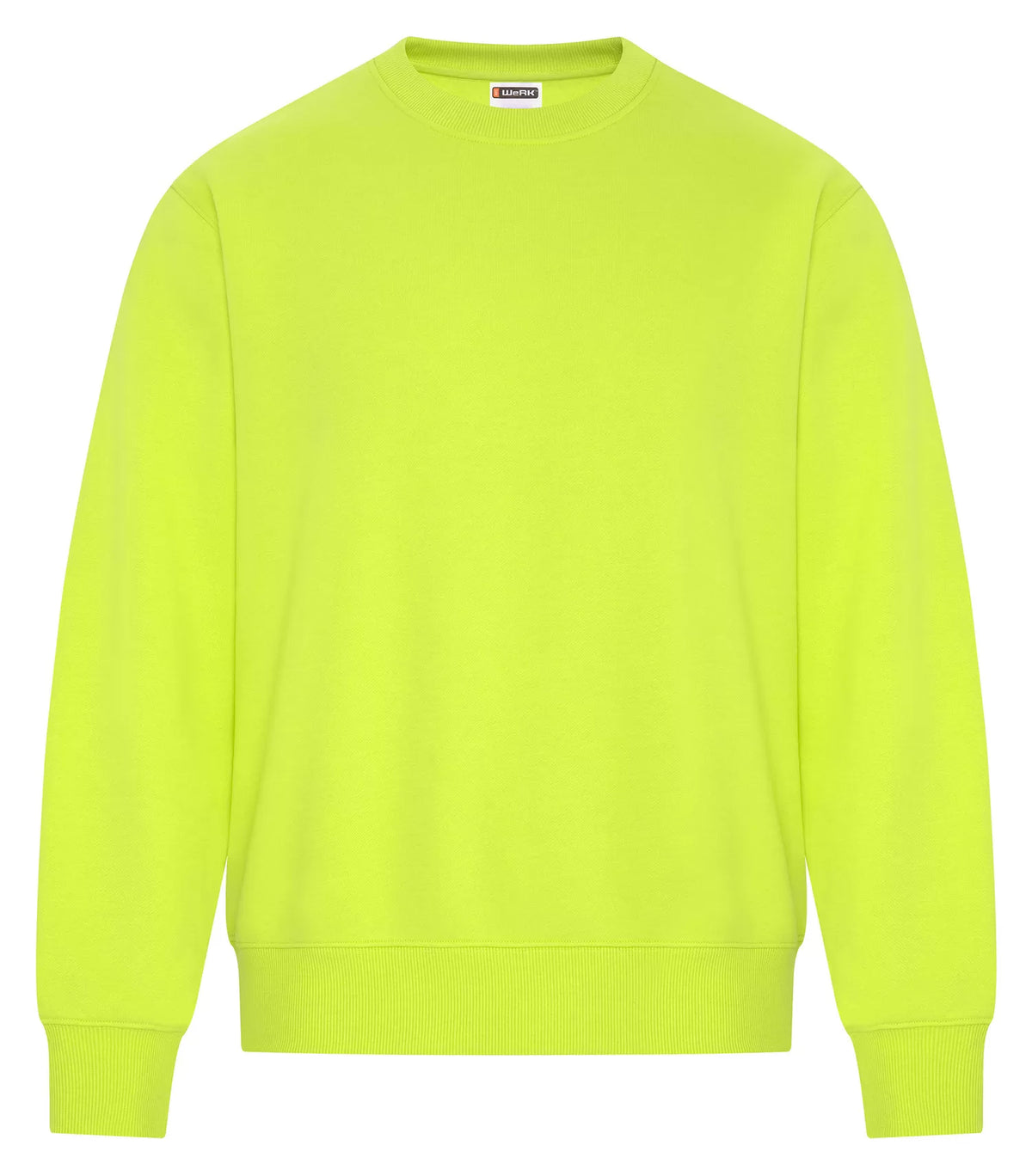 ATC WeRK Heavyweight Fleece Crewneck Safety Yellow