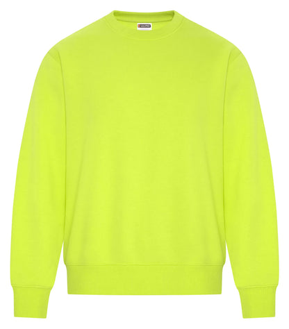 ATC WeRK Heavyweight Fleece Crewneck Safety Yellow