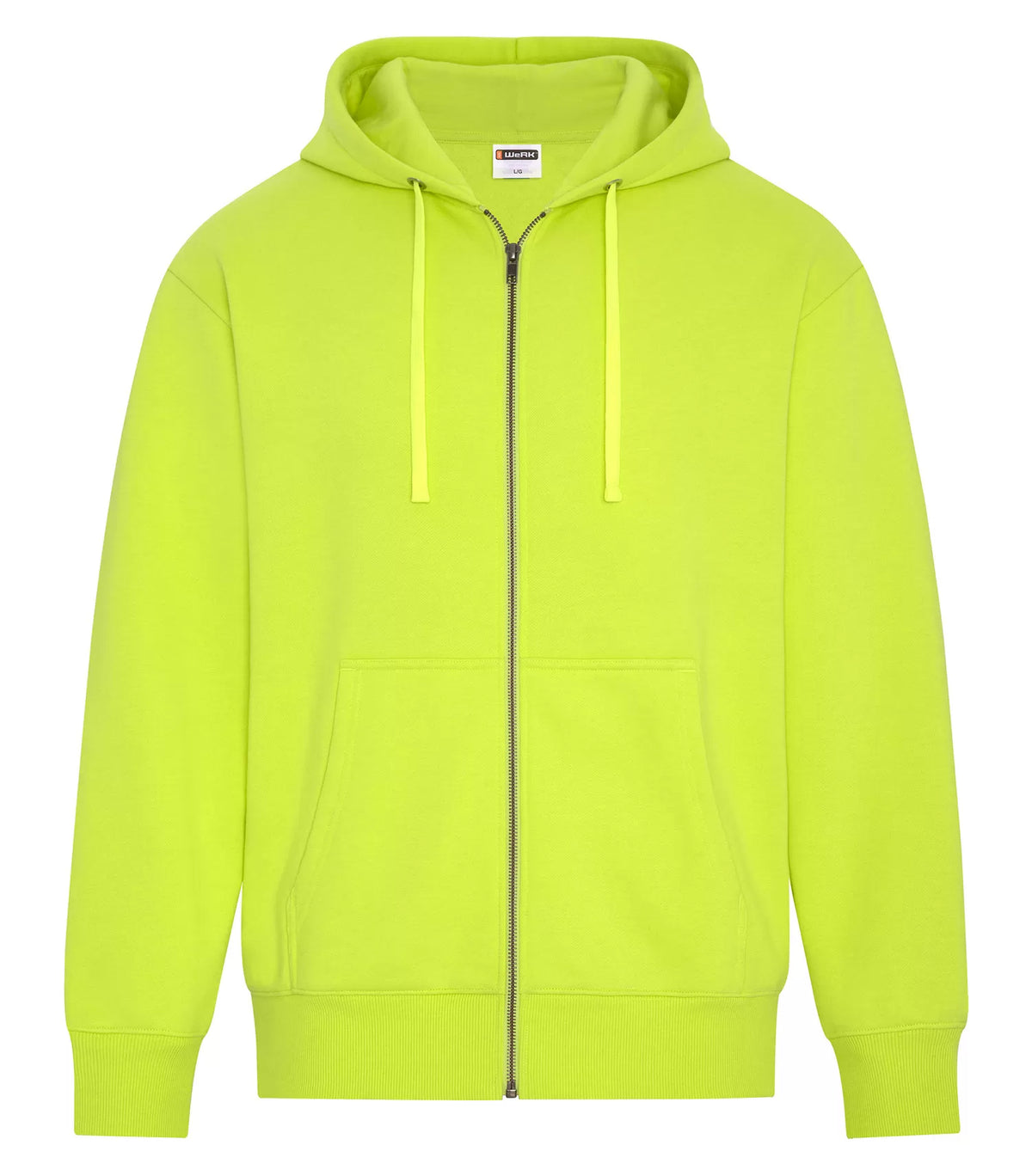 ATC WeRK Full Zip Hoodie - Safety Yellow