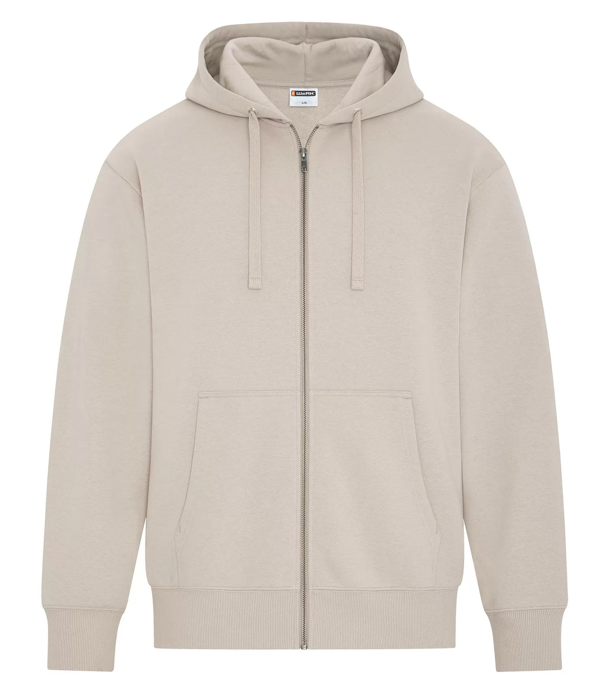 ATC WeRK Full Zip Hoodie - Sand