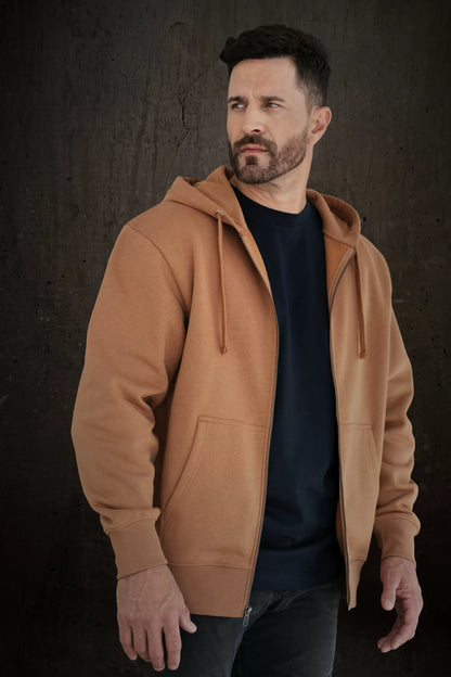 ATC WeRK Heavyweight Fleece Full Zip Hoodie - on model
